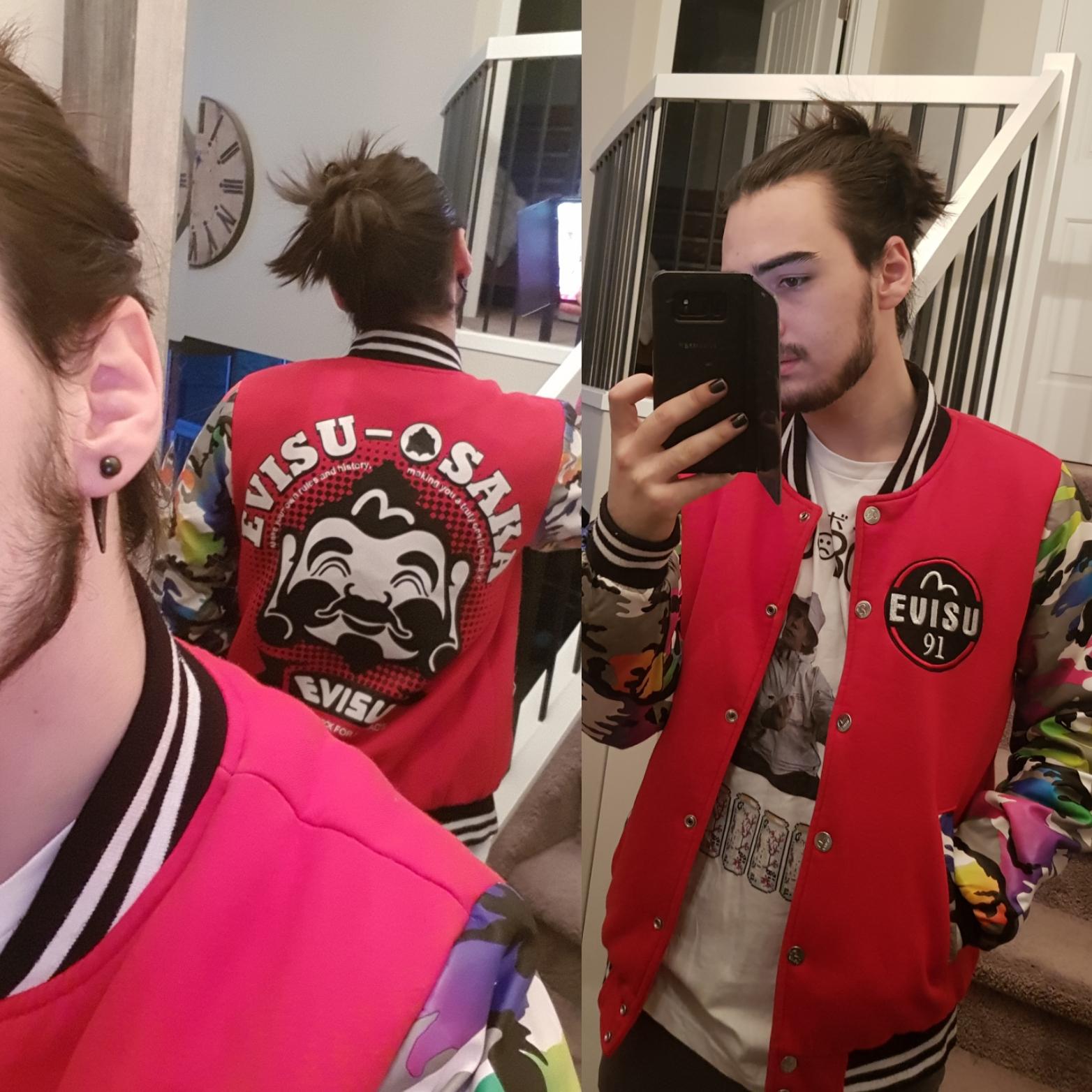 Found This Evisu Jacket At A Thrift Store For Did Some