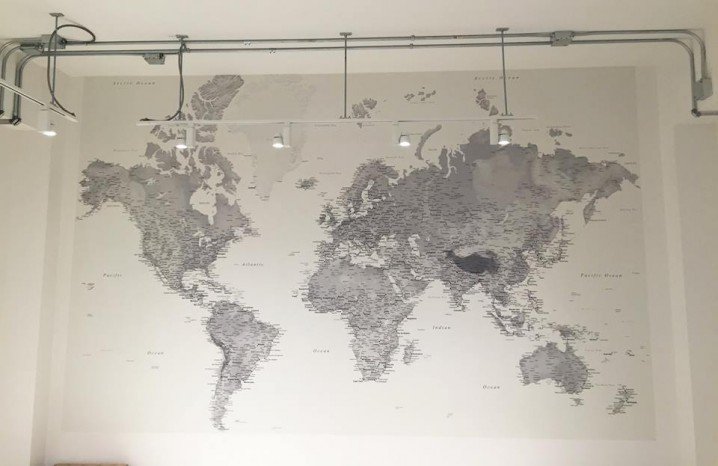 World Map Wallpaper The Most Interesting Wall Decoration For Your