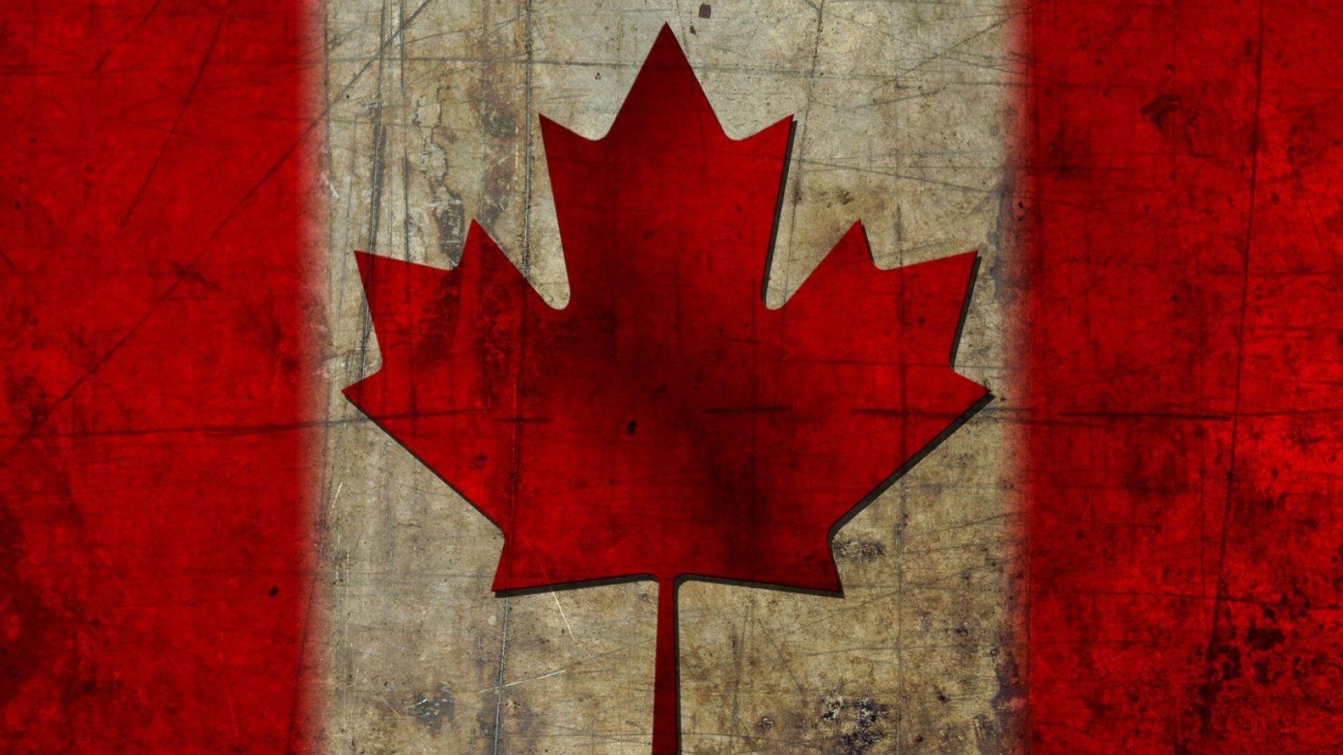 Canada Vintage Flags Wallpaper MixHD