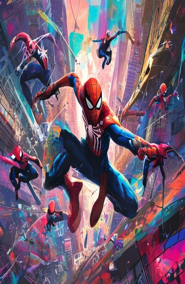 Spider Man Into The Verse Wallpaper
