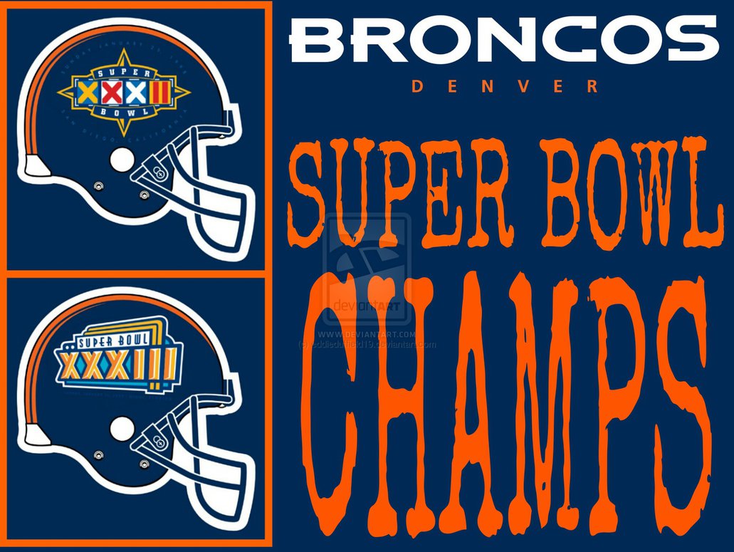 Custom Denver Broncos Super Bowl Banner By Eddieduffield19