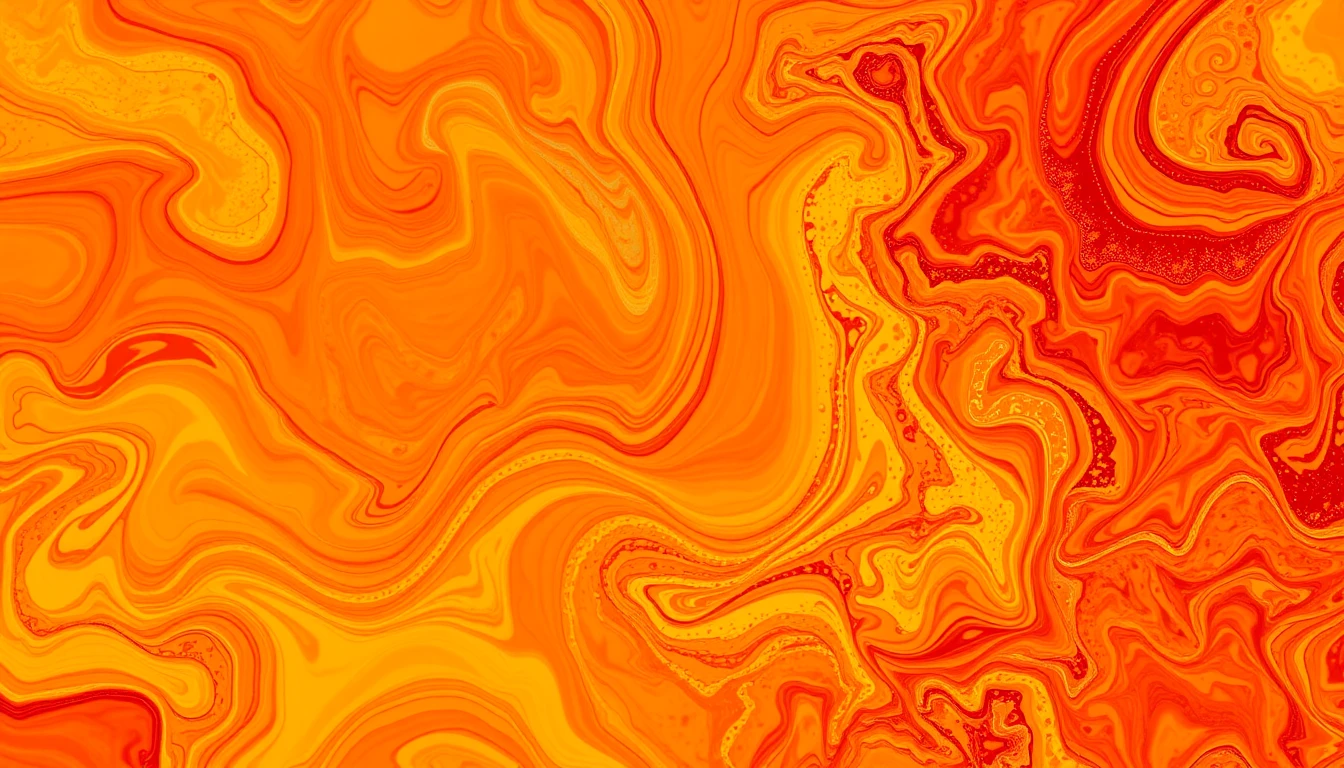 Abstract Orange Wallpaper
