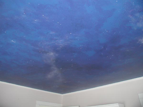 48 Night Sky Ceiling Wallpaper On Wallpapersafari