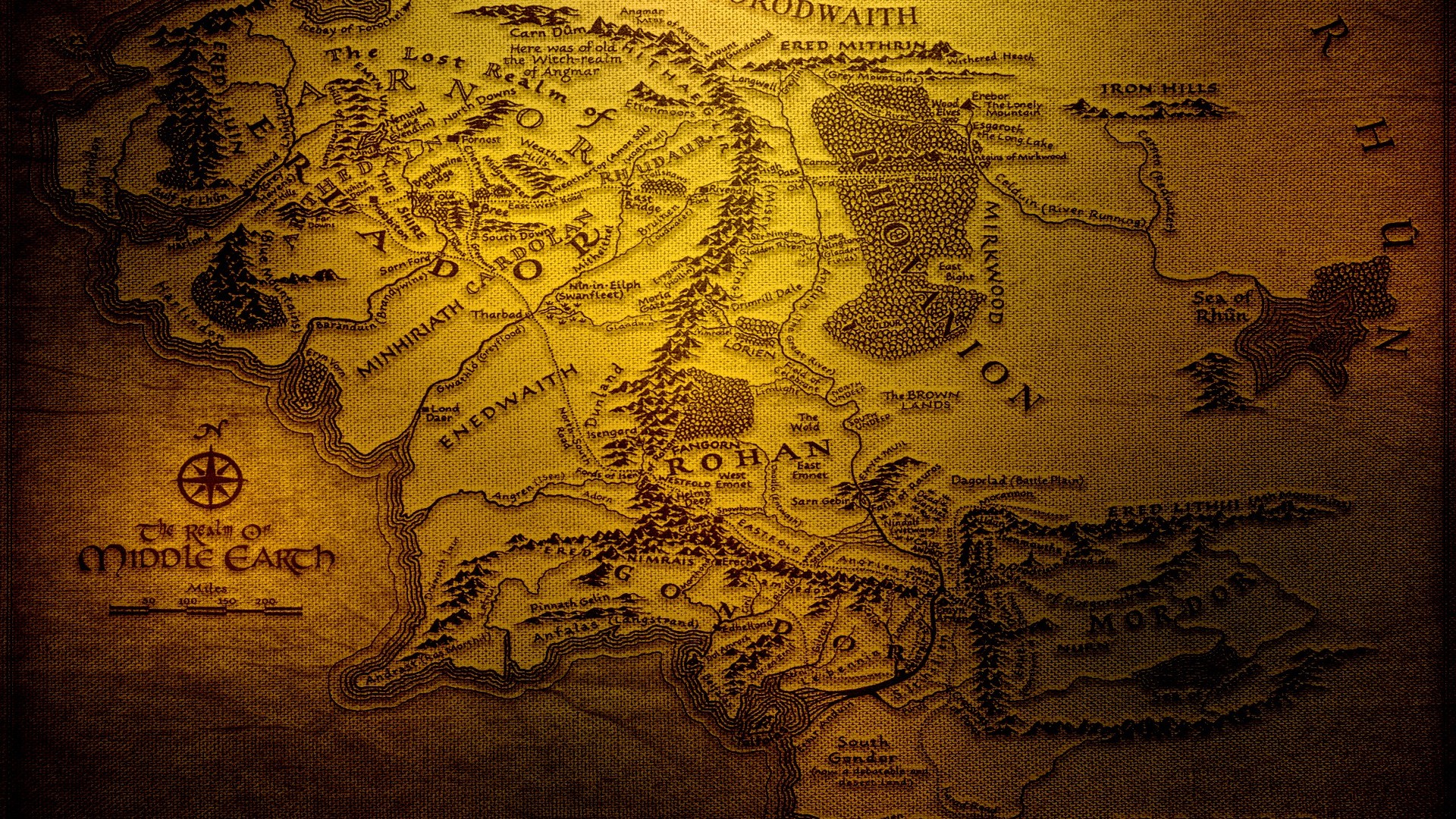 Middle Earth The Lord Of Rings Wallpaper