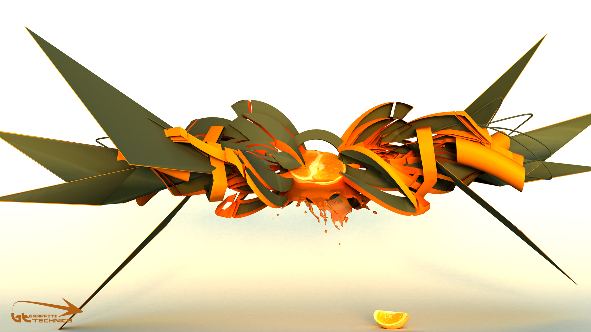 3D Graffiti designs themes templates and downloadable graphic elements on  Dribbble