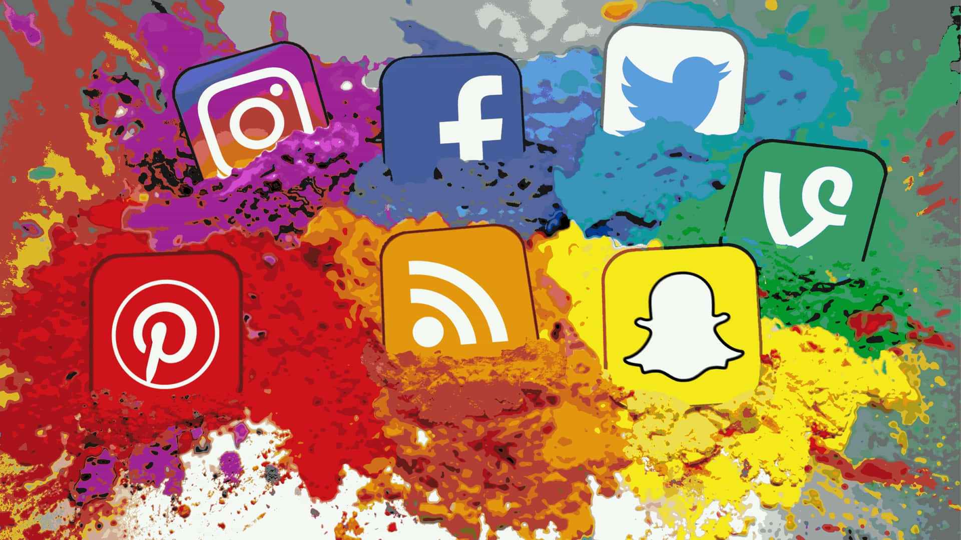 4k Social Media Wallpaper
