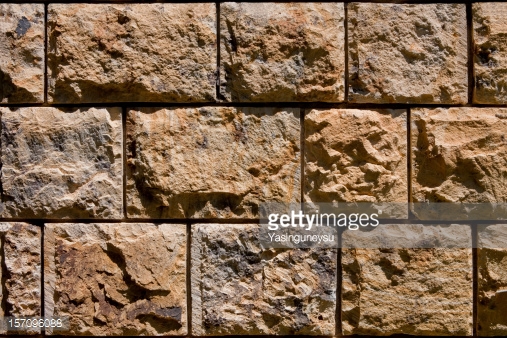 Stone Block Wall Background Stock Photo Getty Image