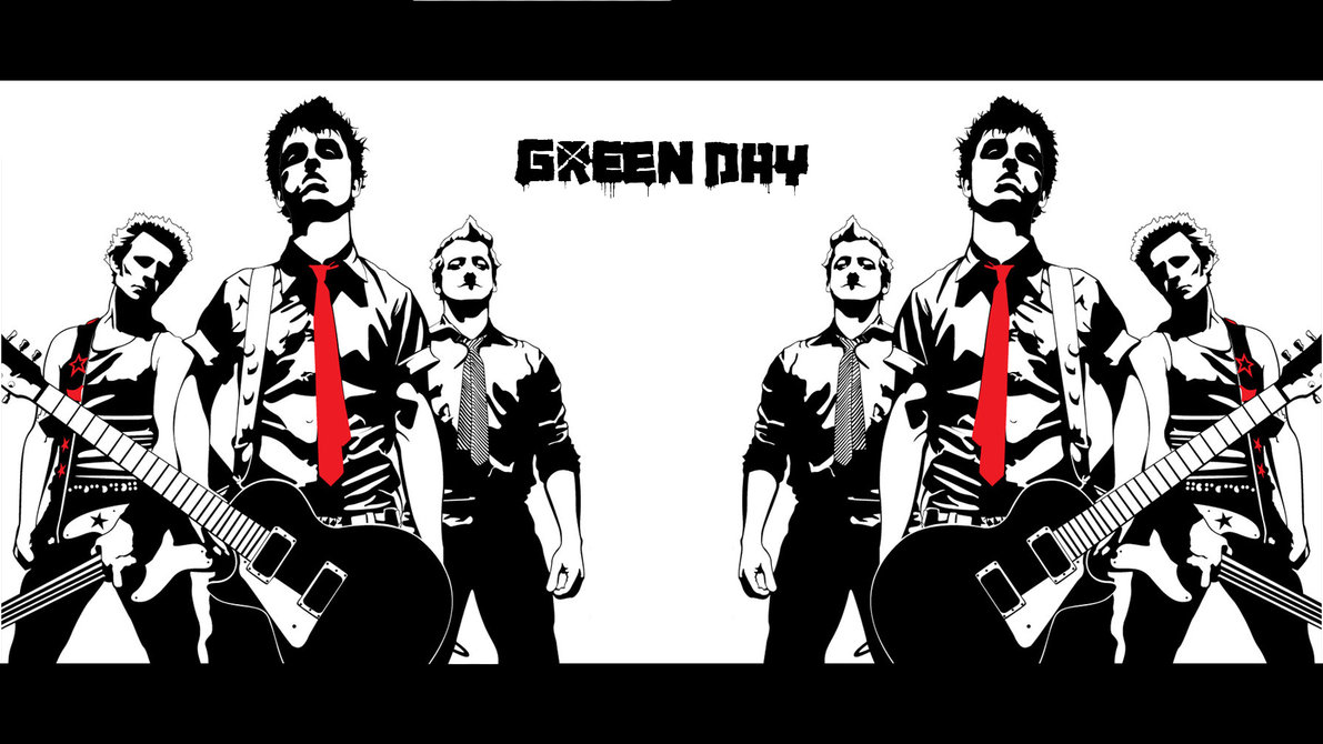 Green Day wallpaper by Sisadesign on