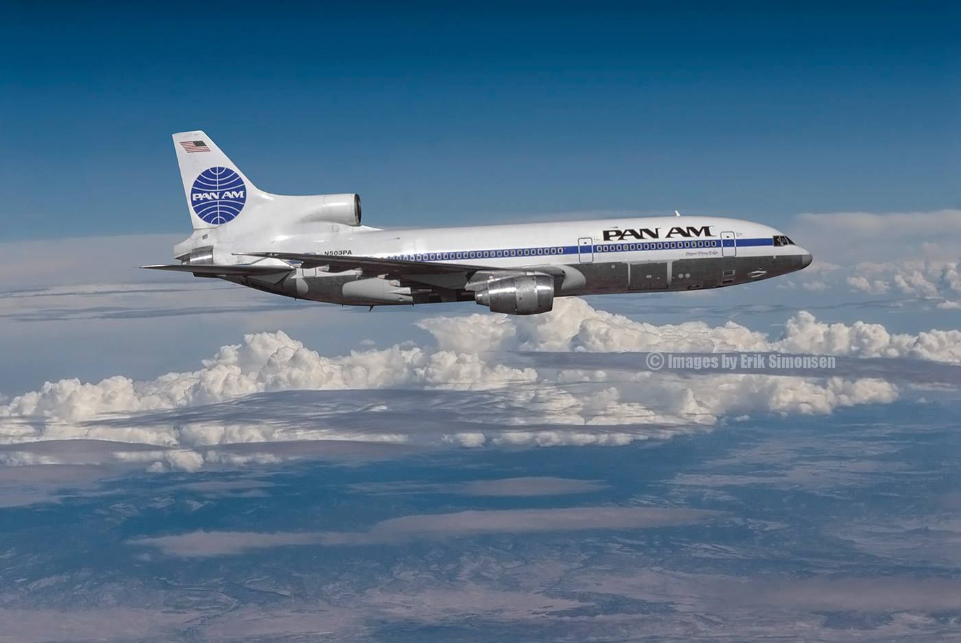 Pan Am Lockheed L Tristar N503pa C N 193y1177 Clipper