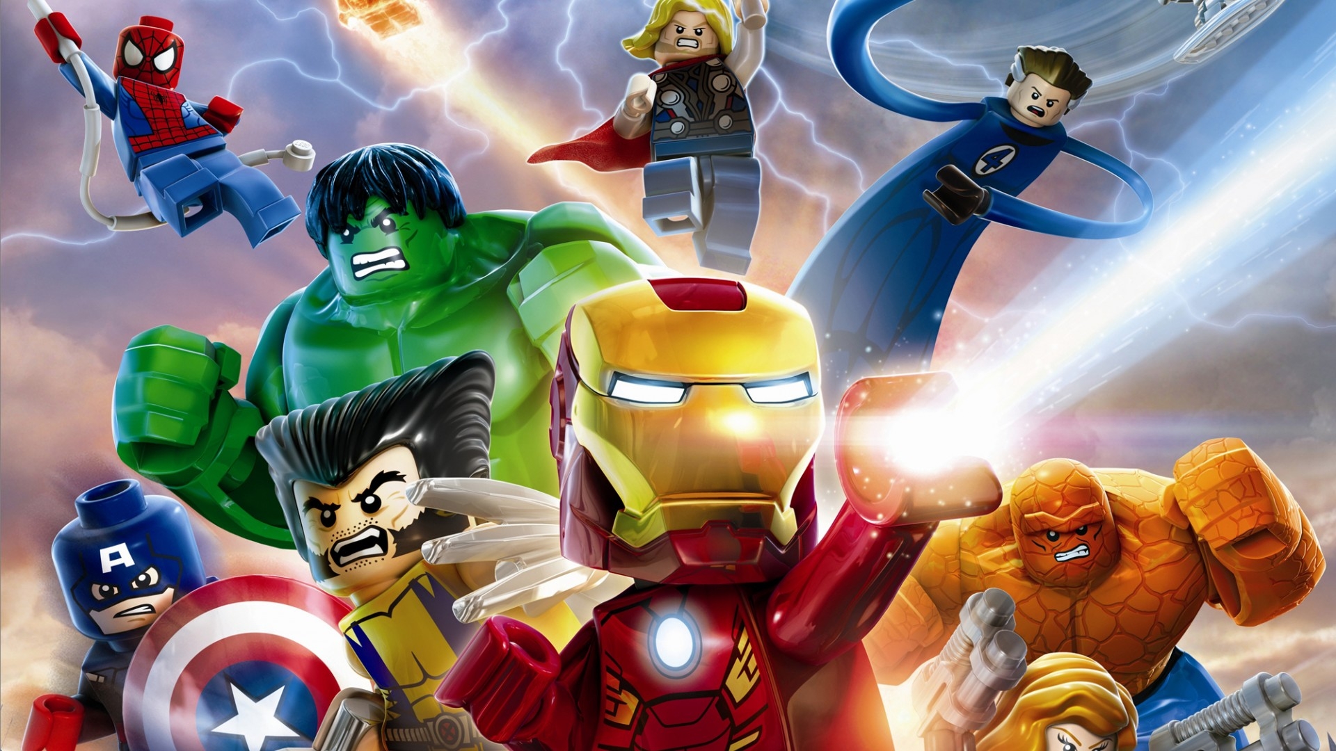 Lego Marvel Super Heroes Wallpaper Gaming
