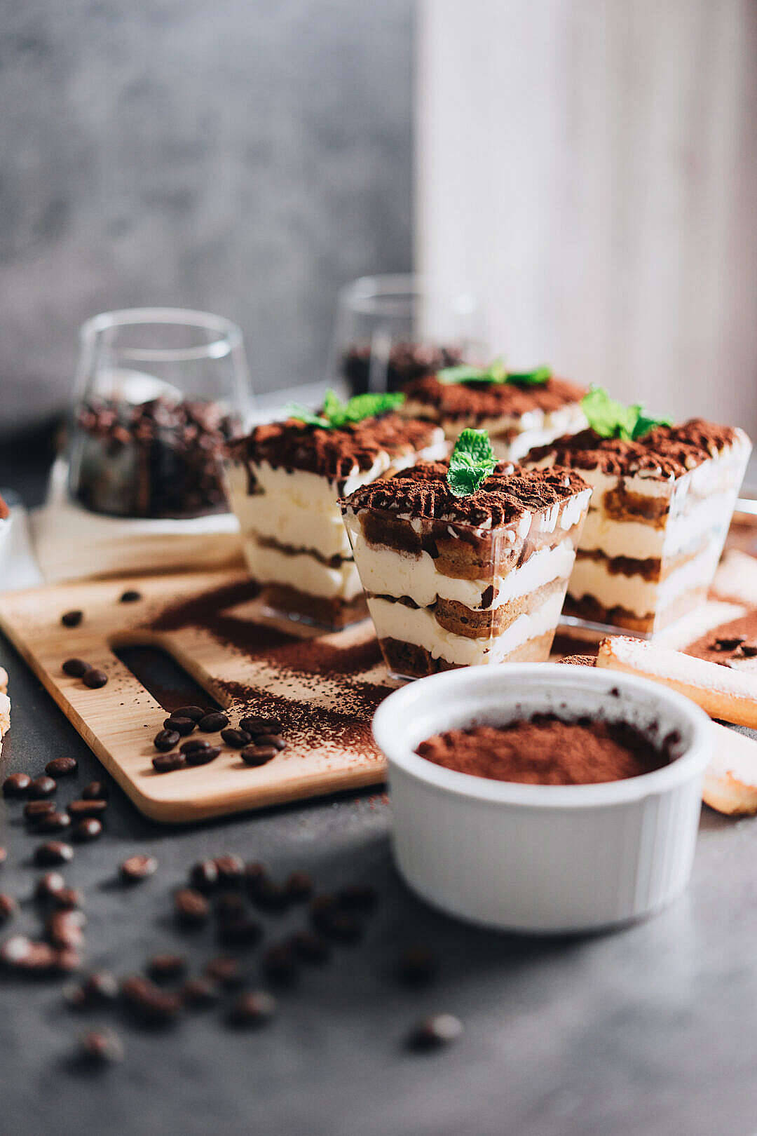 Tiramisu Food iPhone Wallpaper