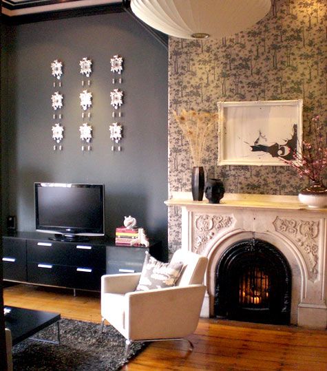 Free download Wallpaper over fireplace Fires Hearths Pinterest [475x539 ...