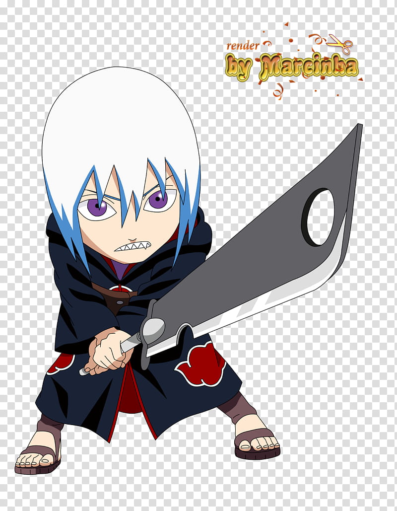 Chibi Suigetsu Drawing Of A Character From Naruto Transparent