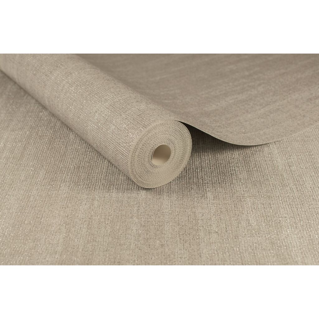 Chenille Beige And Gold Wallpaper Boutique