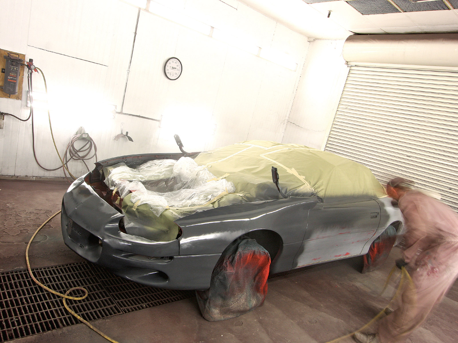 Free download 2001 Chevy Camaro Project Car Paint Job Primer Sealer