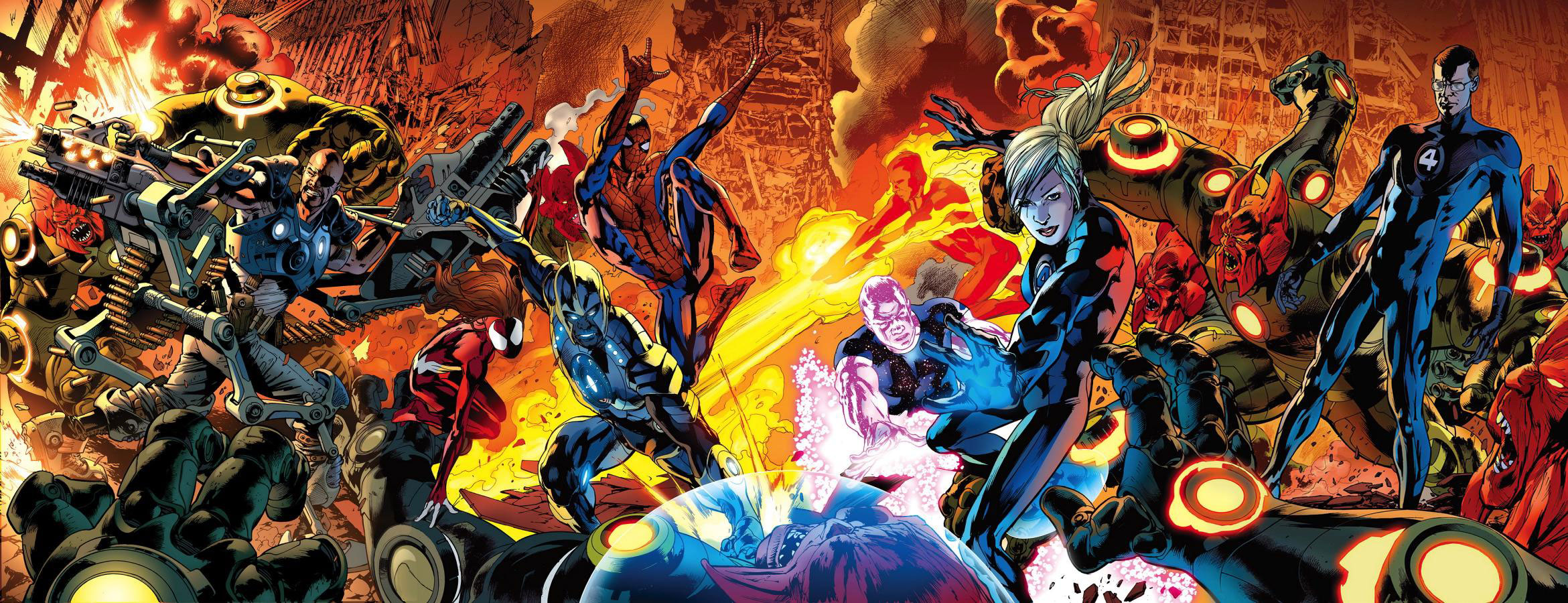 Marvel Superheroes Wallpaper Fantastic Four