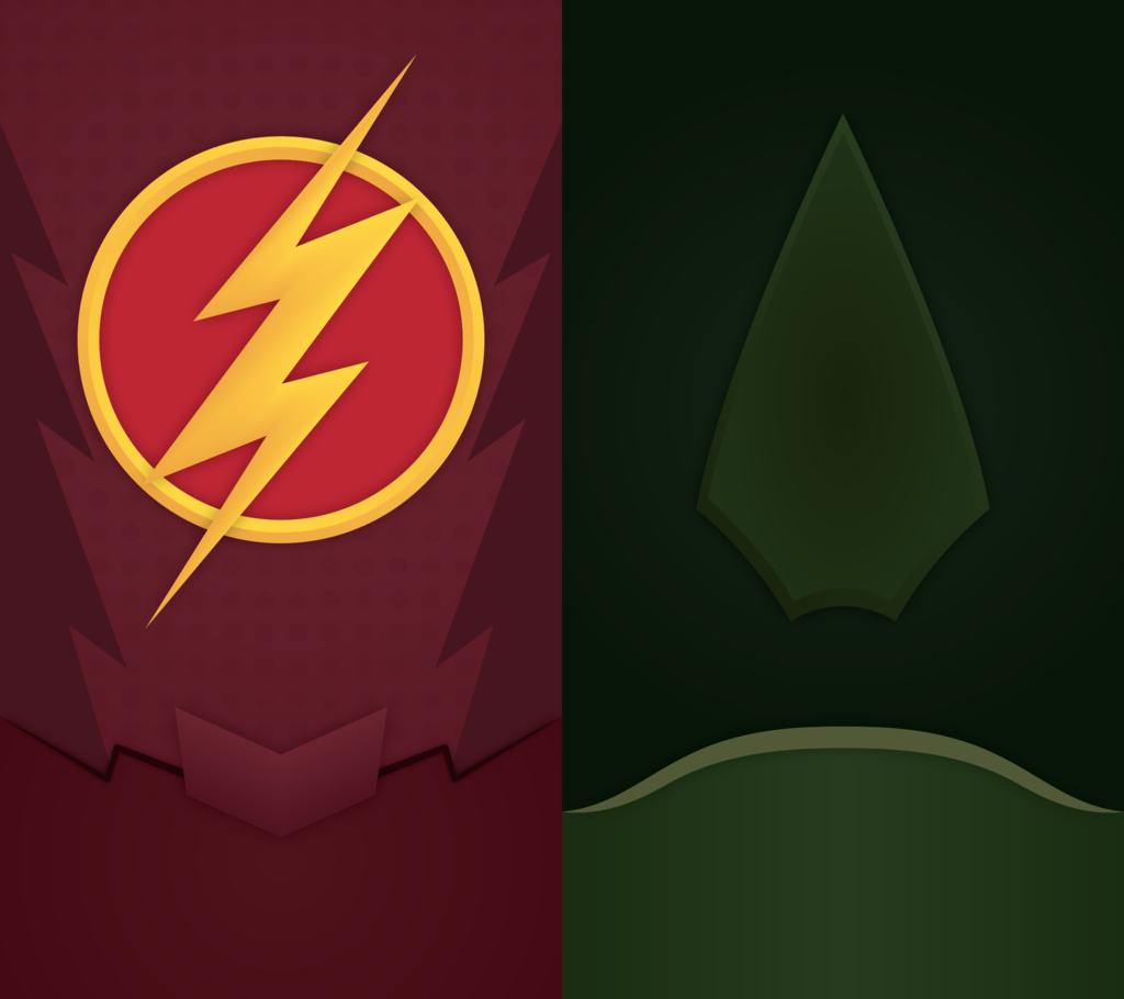 CW DC Universe Phone Background by UrLogicFails on