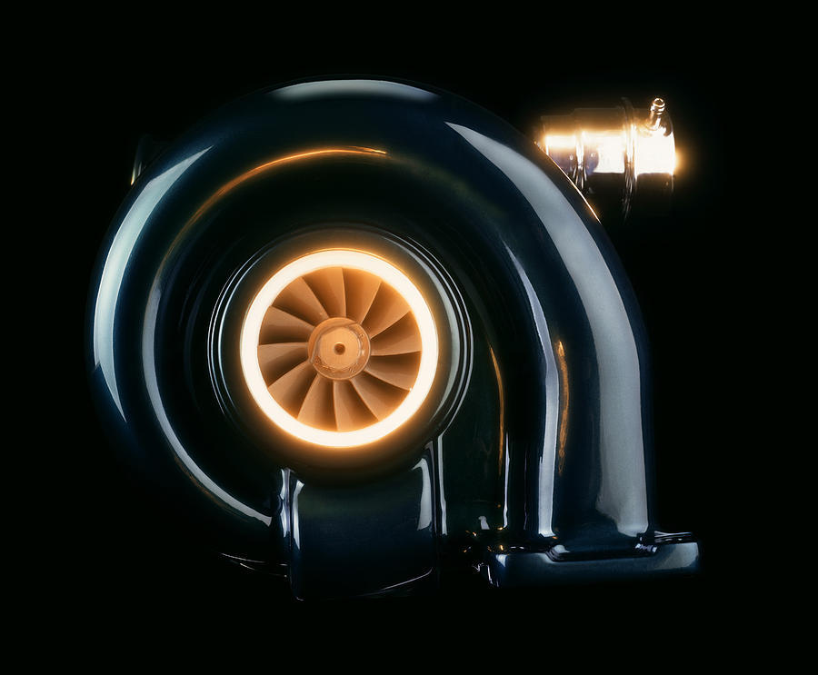 Turbocharger Photograph By Mark Sykes