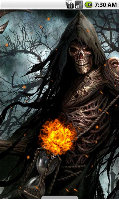 Grim Reaper Live Wallpaper Screenshot