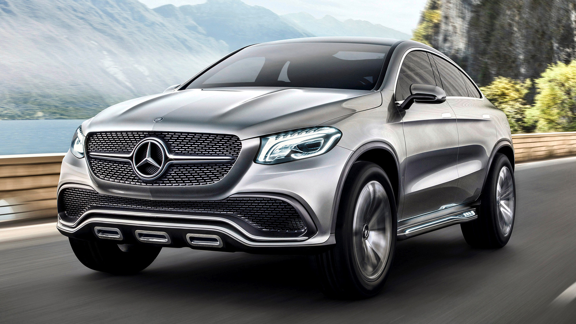 Mercedes Benz Concept Coupe Suv Wallpaper And HD Image