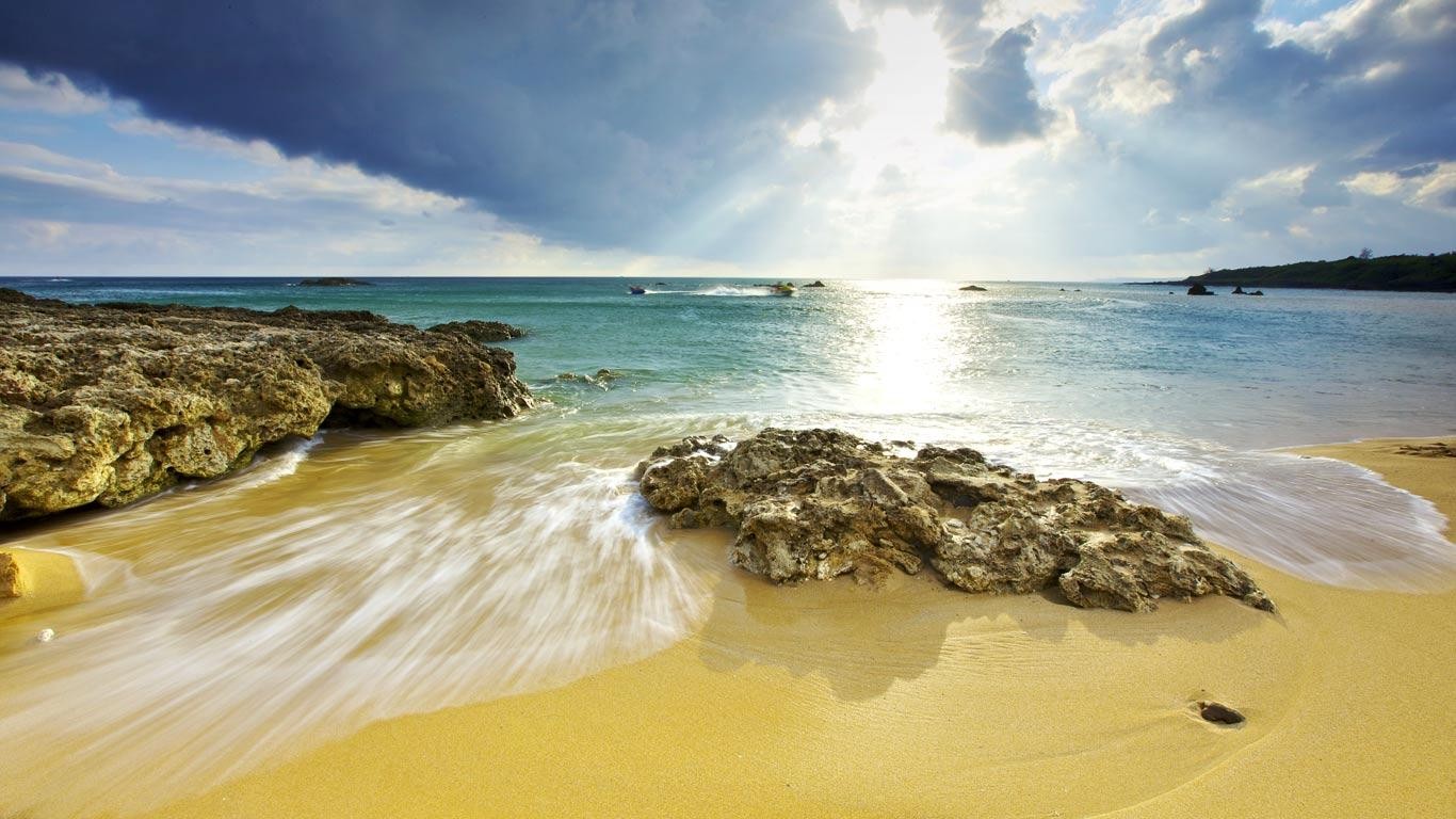 Bing Taiwan Beaches Rocks Sea Awesome Desktop HD Wallpaper