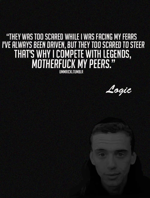 Logic Rapper Wallpaper Quotes 500x657