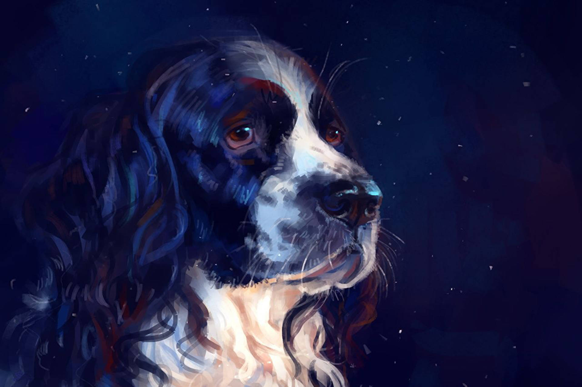 Dog Art Wallpaper