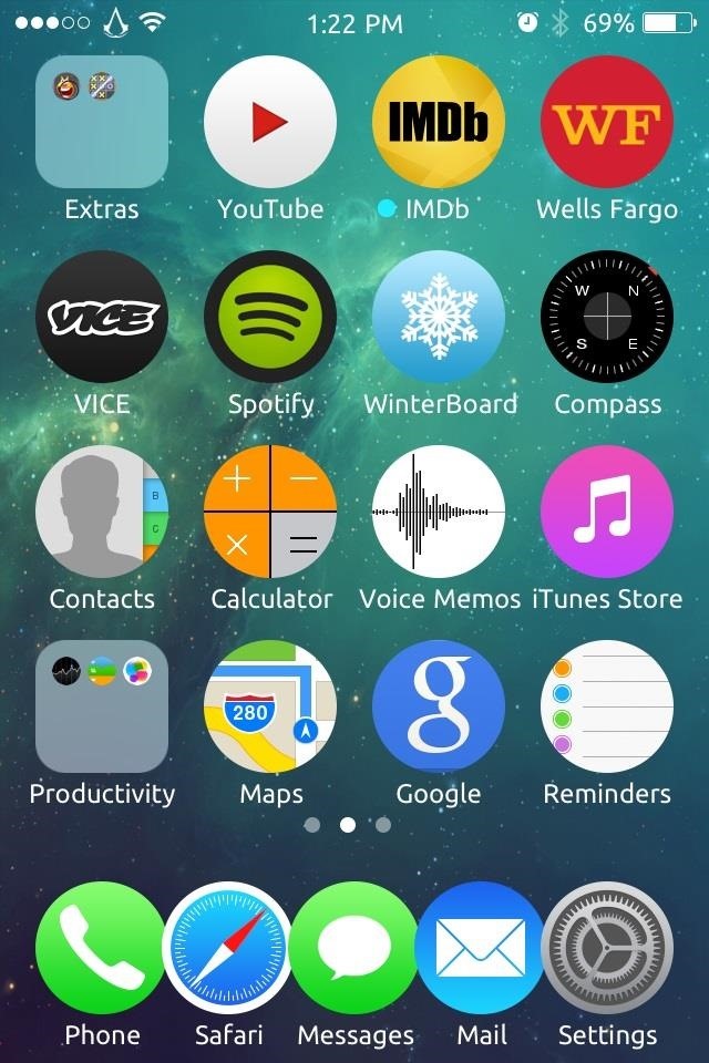 iPhone App Icon Badass Circular Icons