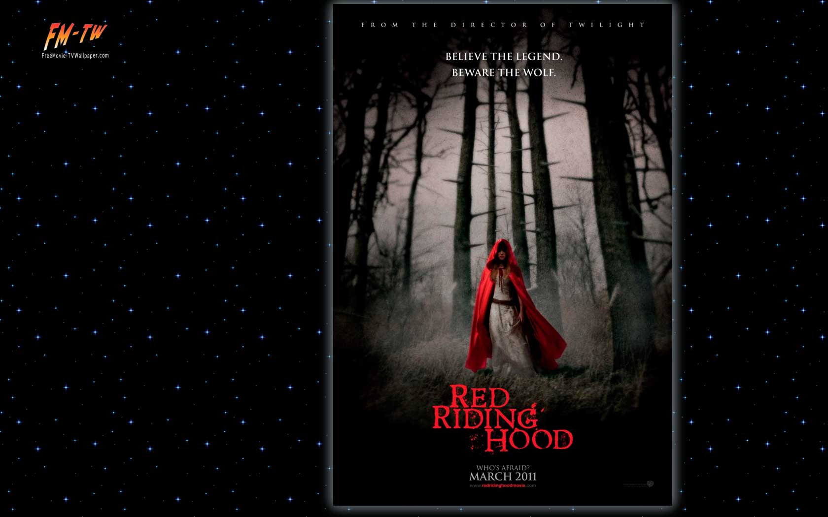 Red Riding Hood Movie Wallpaper Poster Widescreen