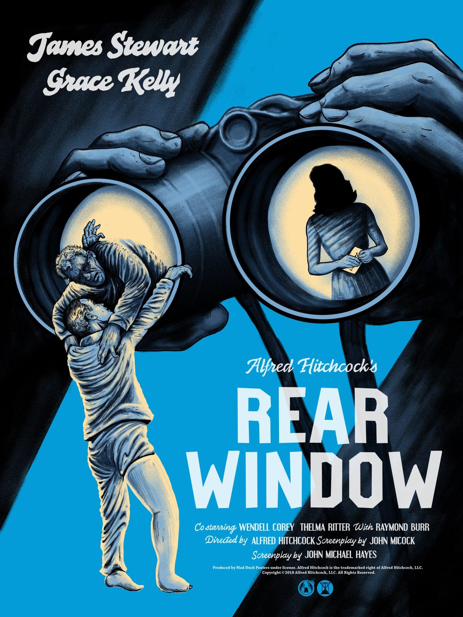 Rear Window Variant Pov Mad Duck Posters