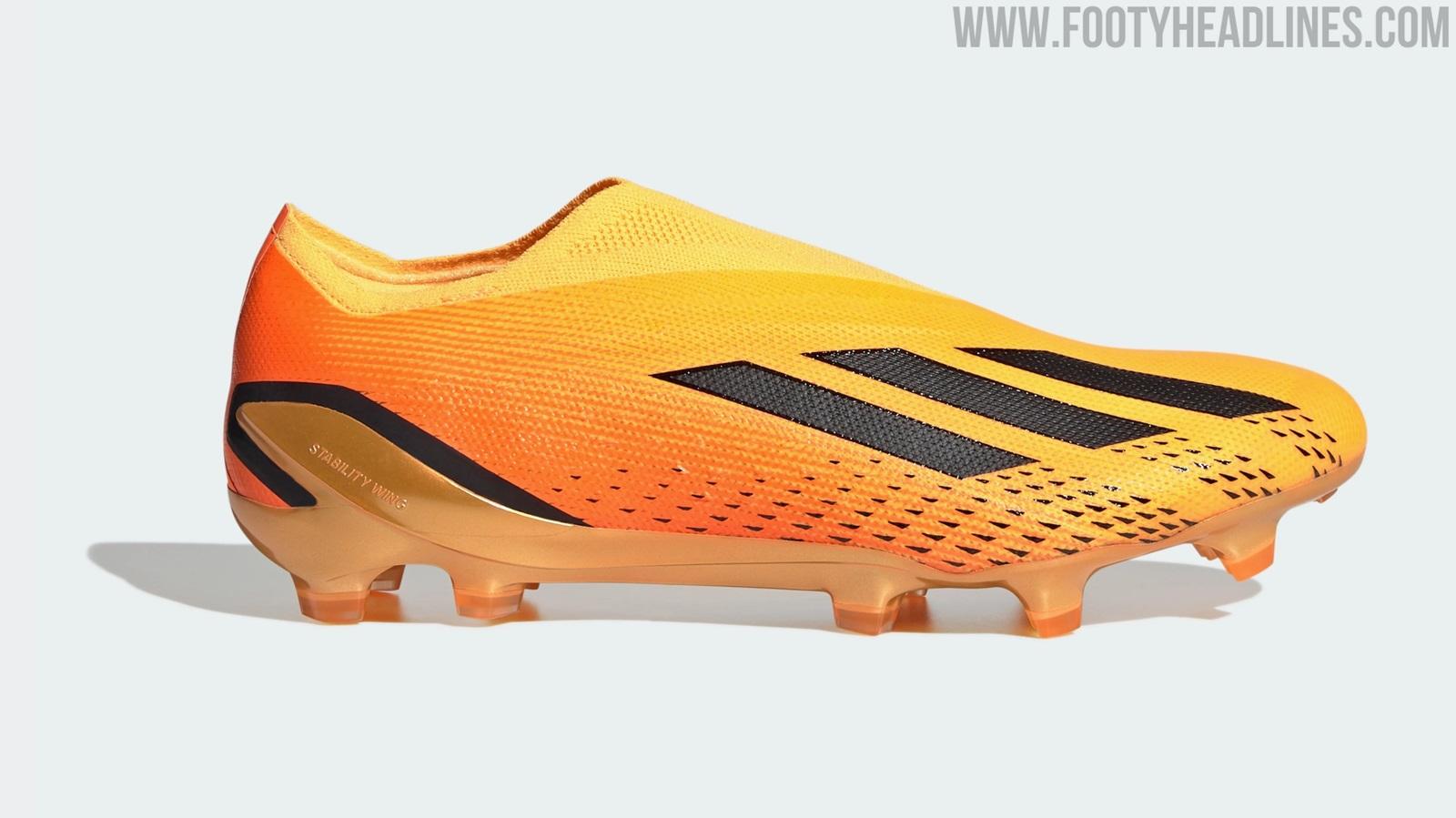 Gold Adidas X Speedportal Heatspawn Boots Leaked Footy