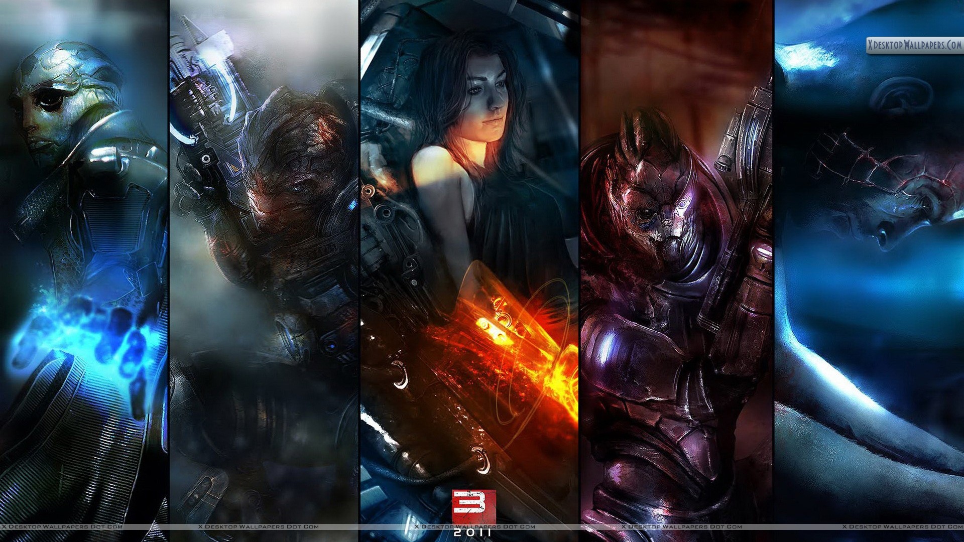 Mass Effect Poster Wallpaper