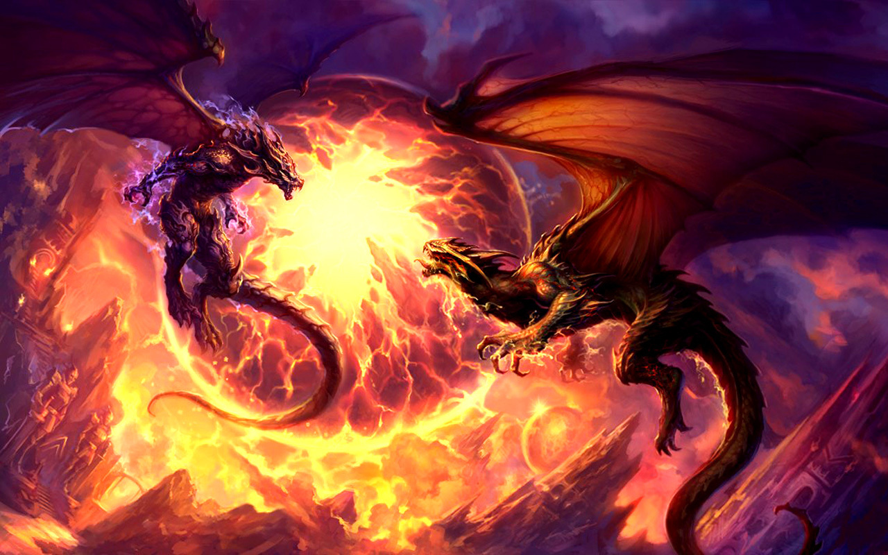 skyrim dragon fight music
