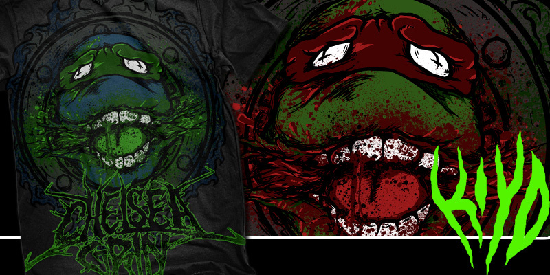 Love Chelsea Grin And Tmnt Why Not Make A Colab Haha This Is What I
