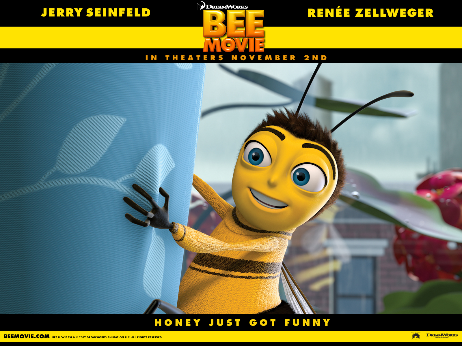 Movie Bee Wallpaper