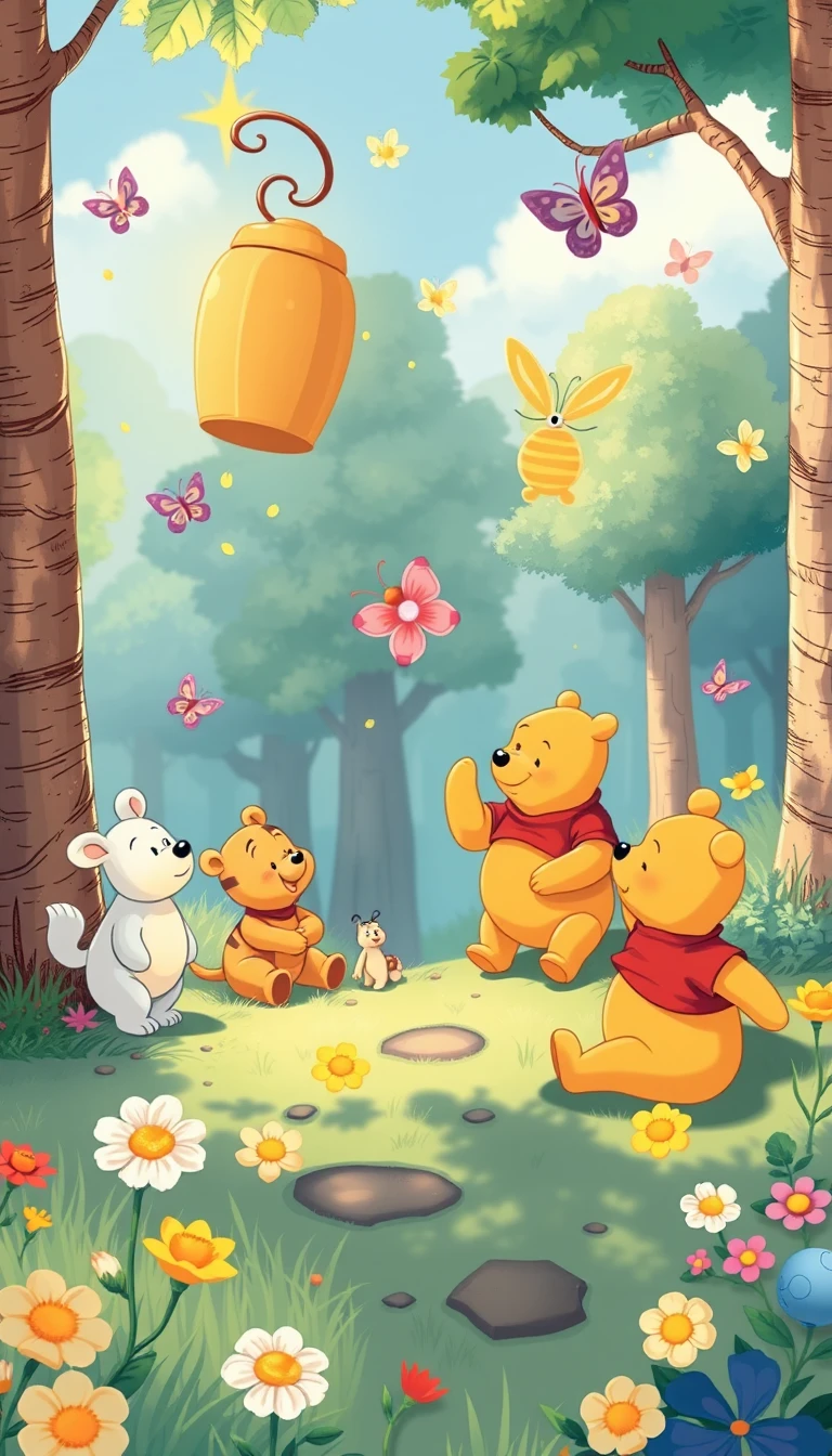 Pooh Mobile Wallpaper