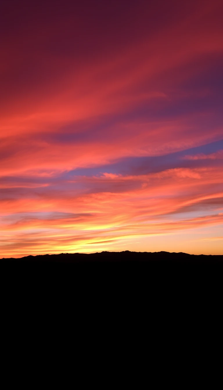 Sunset Sky Phone Wallpaper