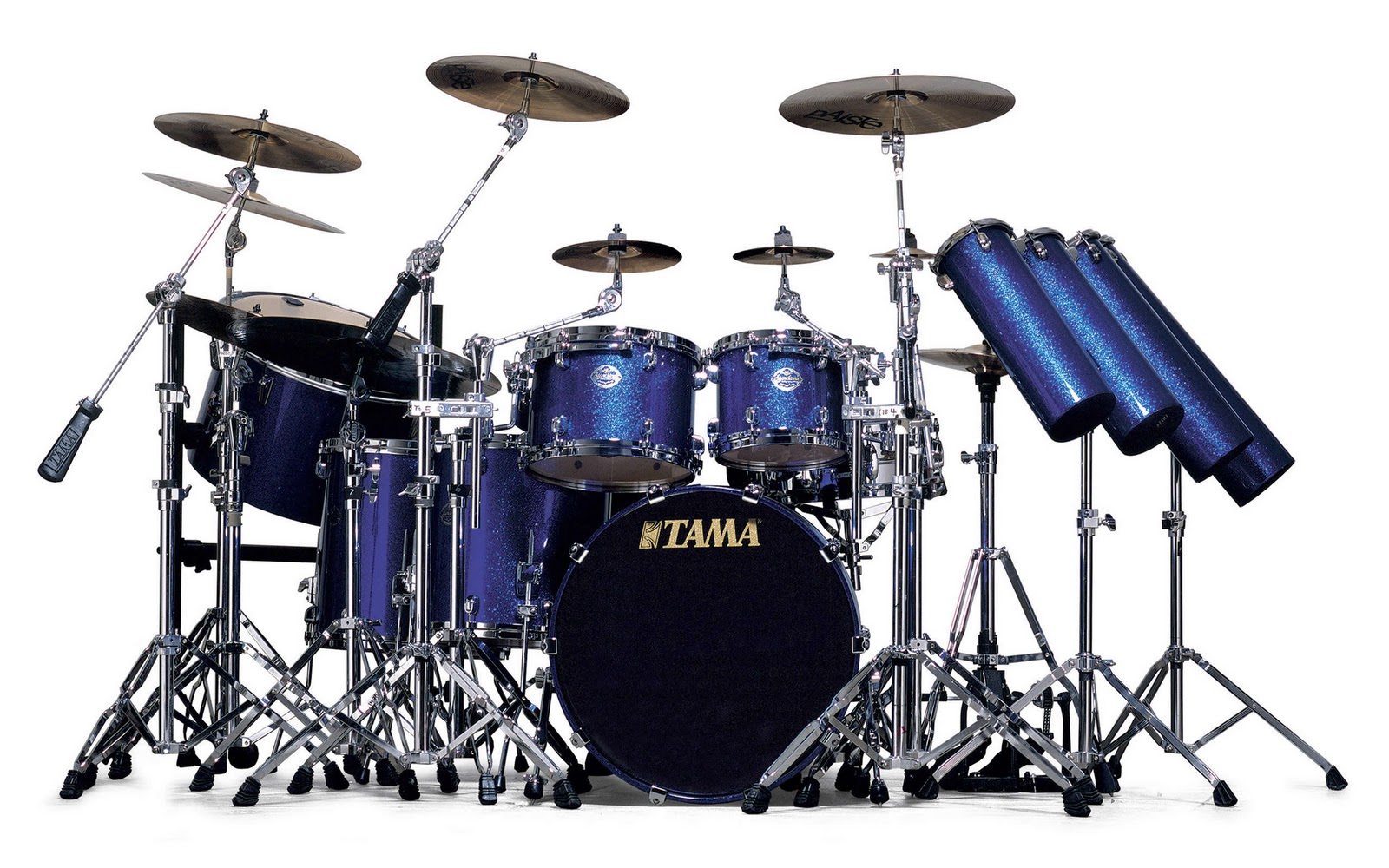 In addition to manufacturing drums TAMA also offers a variety of