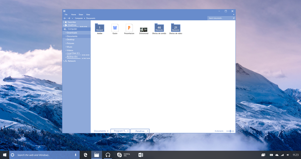 Windows Redstone File Explorer By Lukeled