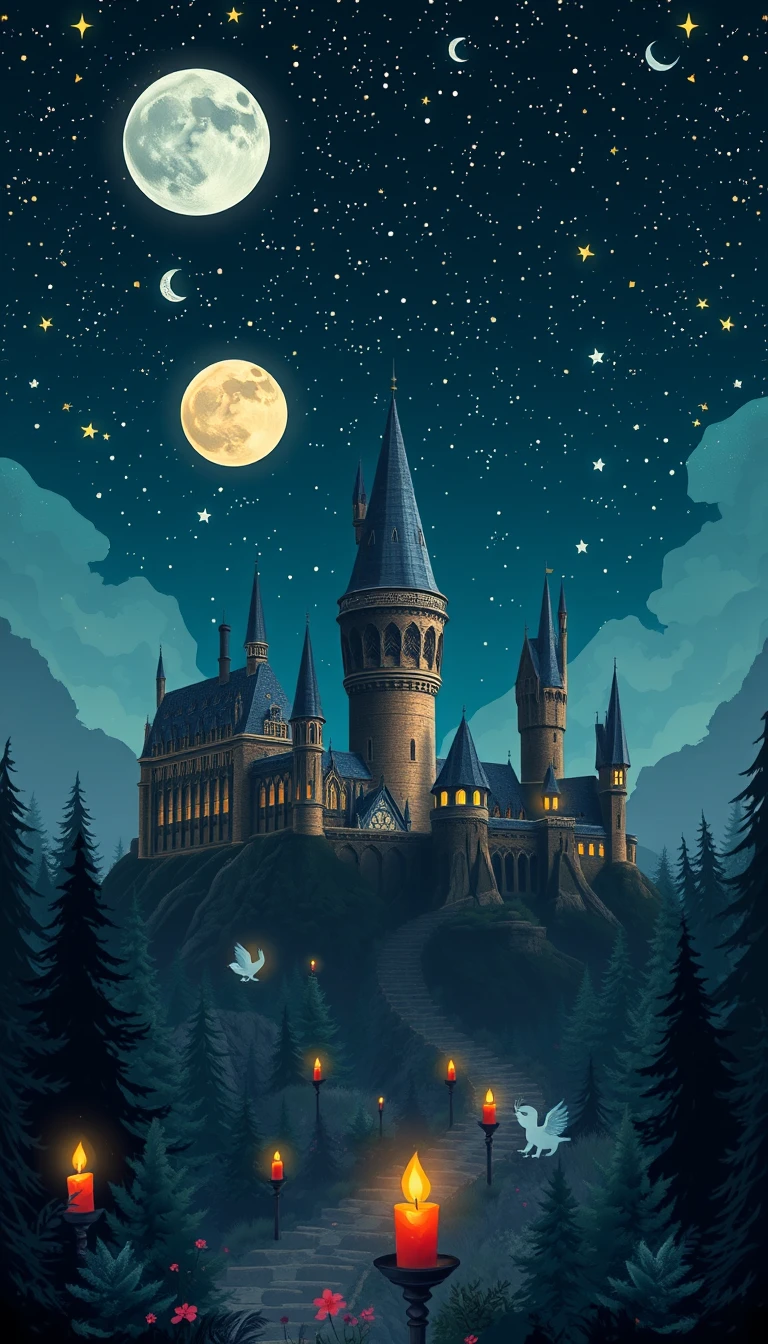 Hogwarts Phone Wallpaper