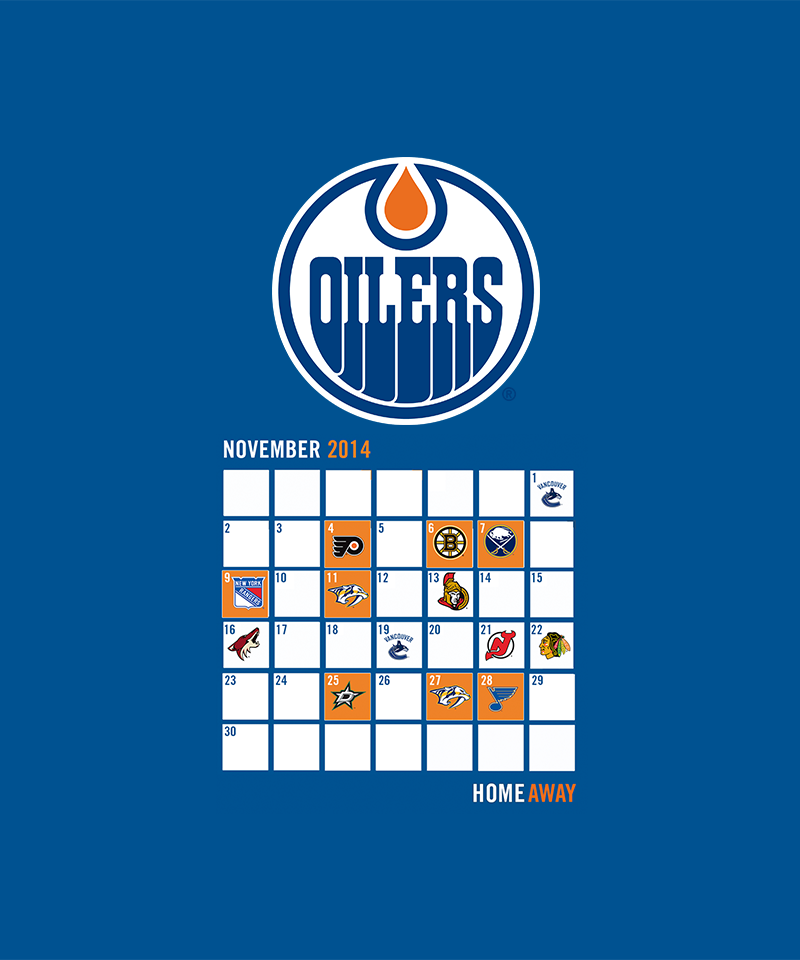 Edmonton Oilers Mobile Wallpaper Multimedia