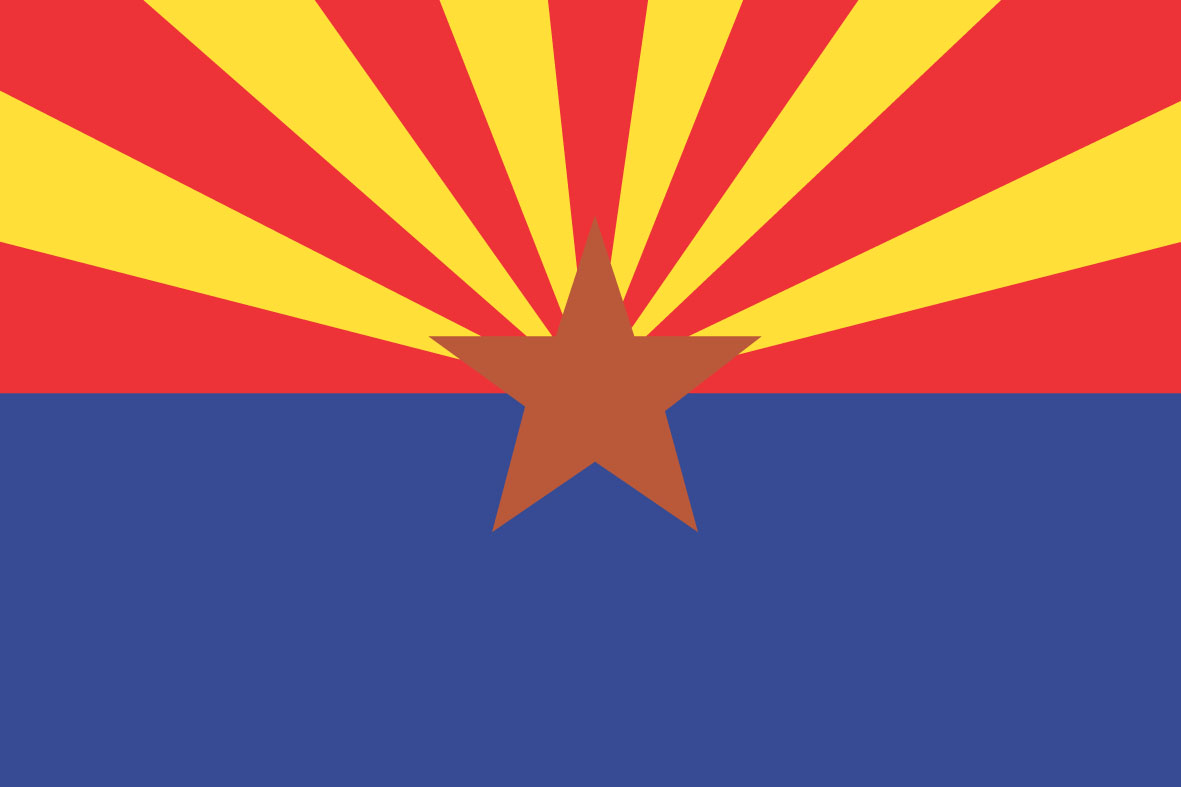 Arizona State Flag Wallpaper