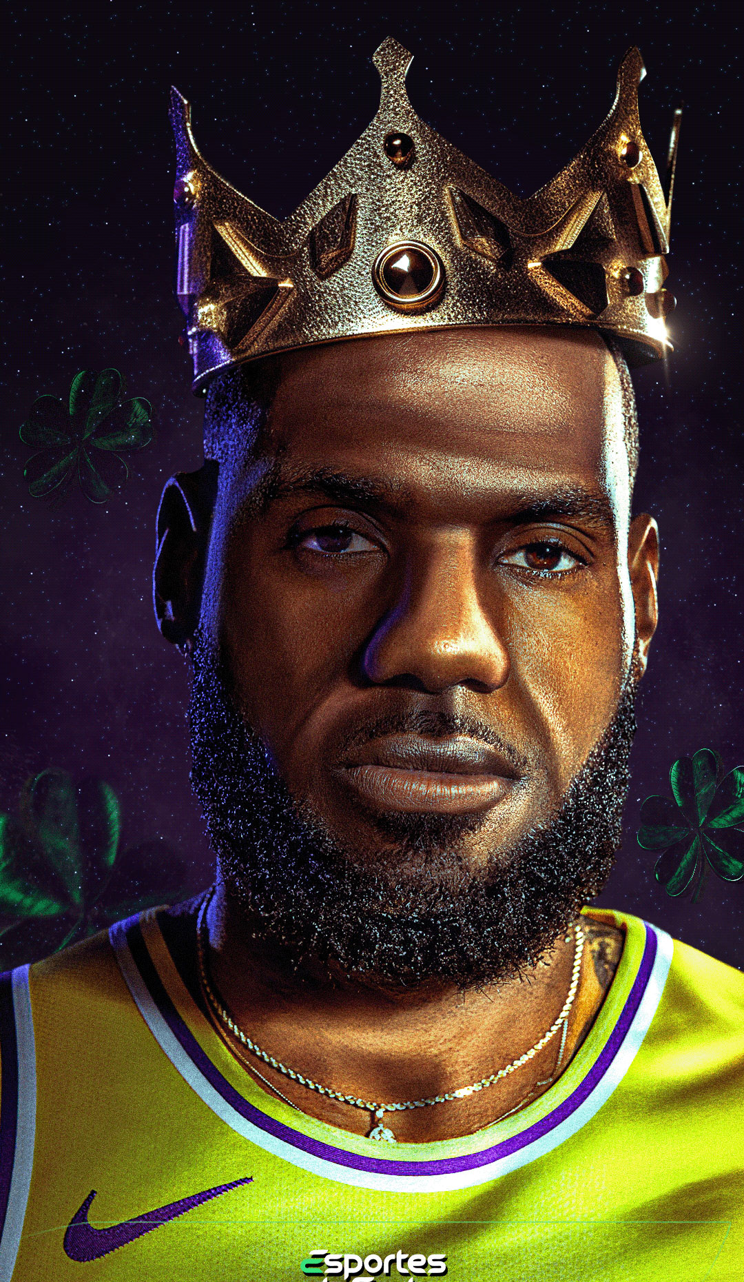 Lebron James Crown Logo Wallpaper King Clipart