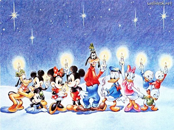 Walt Disney Wallpaper Blithe Christmas