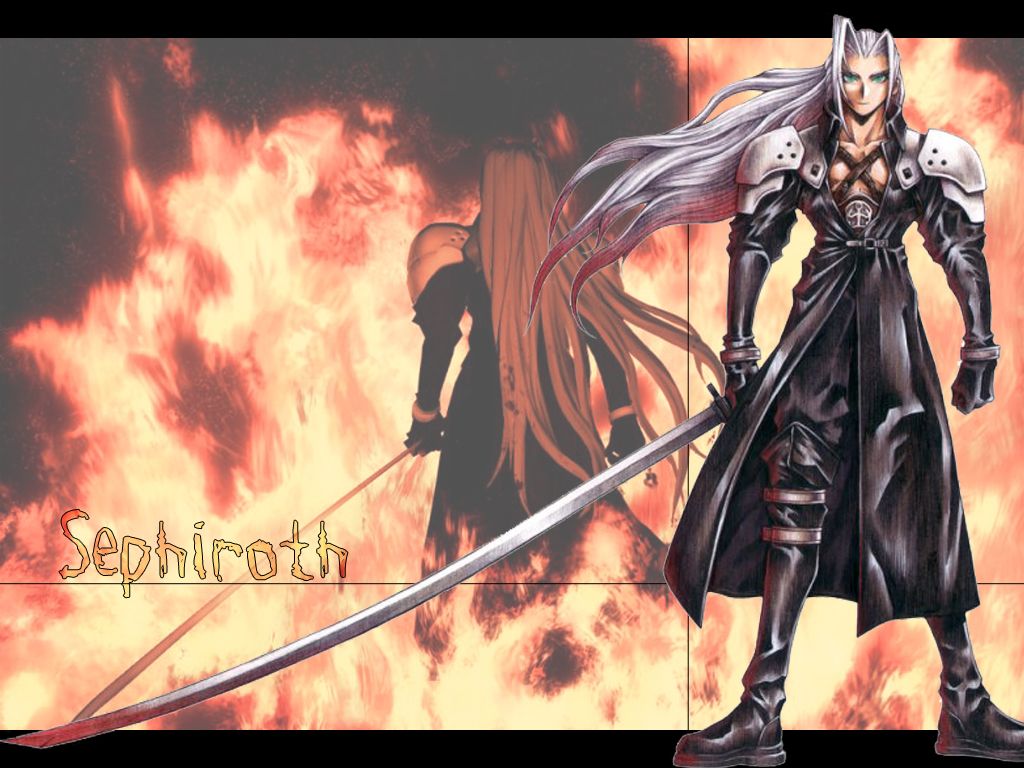 Wallpaper Final Fantasy Sephiroth Fonds D Cran