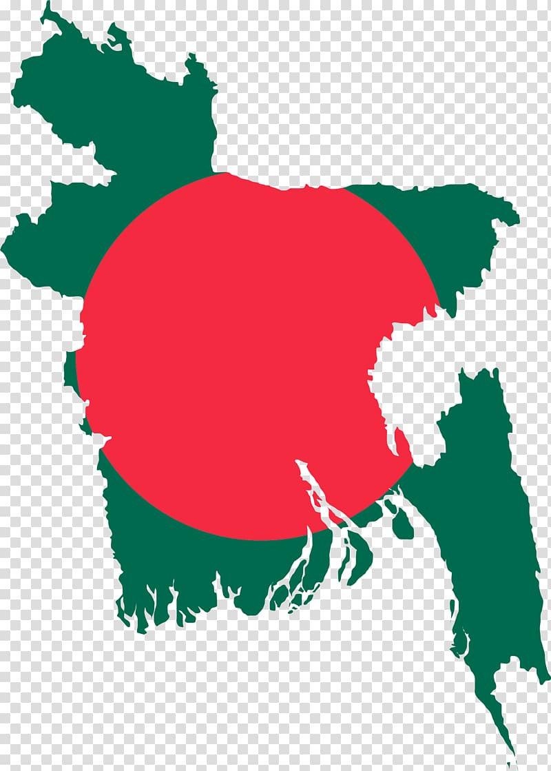 Flag Of Bangladesh Mapa Polityczna Country Transparent Background