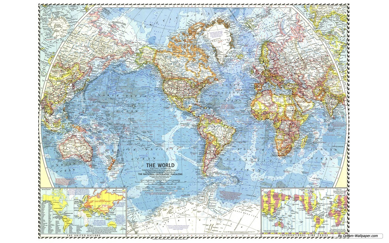 World Map Background Wallpaper