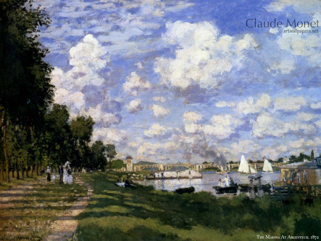 Claude Monet Wallpaper Painting Wallpaper Pictures