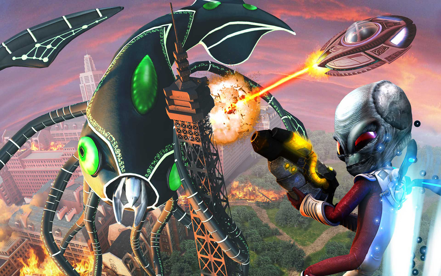 Destroy All Humans Path Of The Furon Wallpaper In