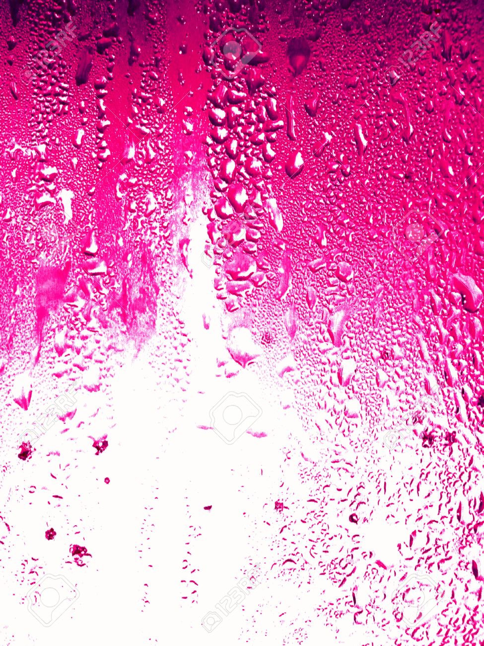 Fruit Pink Soda Background Texture Full Of Little Water Drops